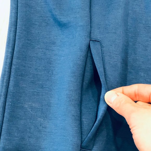 NWT Stylus Blue T-Shirt Spring Dress Small - Picture 6 of 8